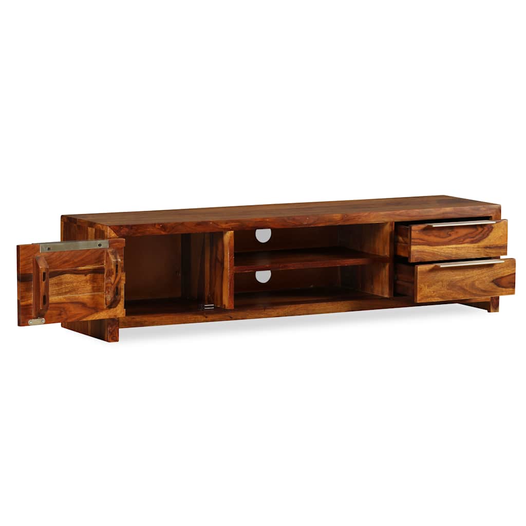Thumbnail - vidaXL TV-Schrank Massivholz Akazie 120x30x30 cm