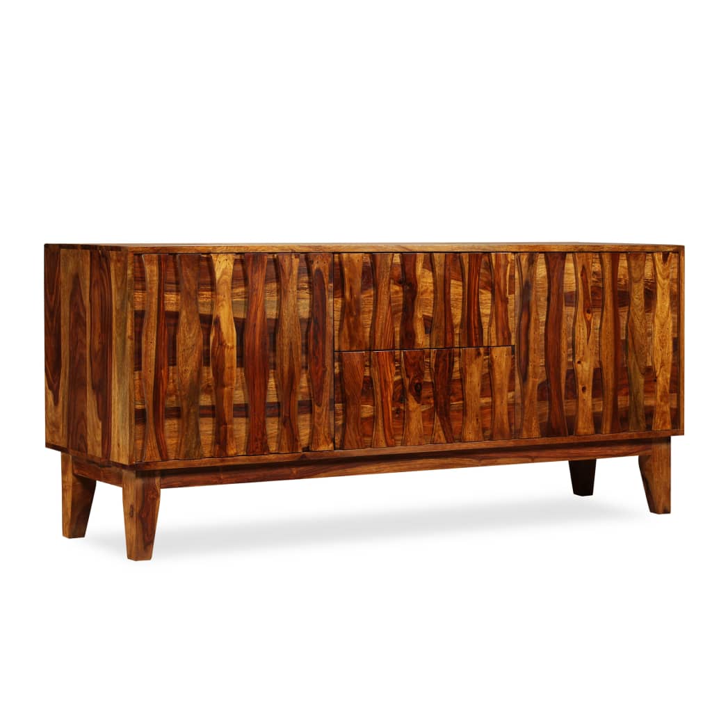 Příborník masivní sheeshamové dřevo 160 x 45 x 70 cm