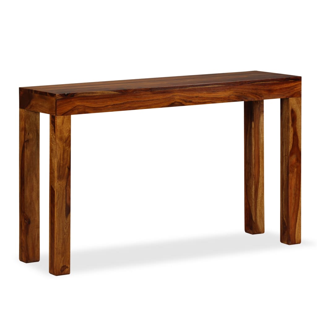 Konzolový stolek z masivního sheeshamu 120x35x75 cm