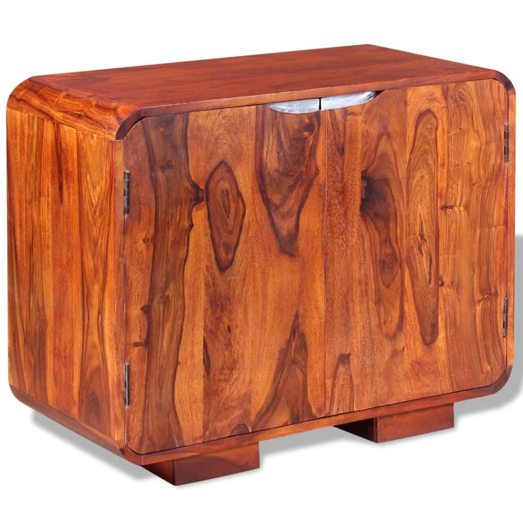 Příborník masivní sheeshamové dřevo 75x35x60 cm