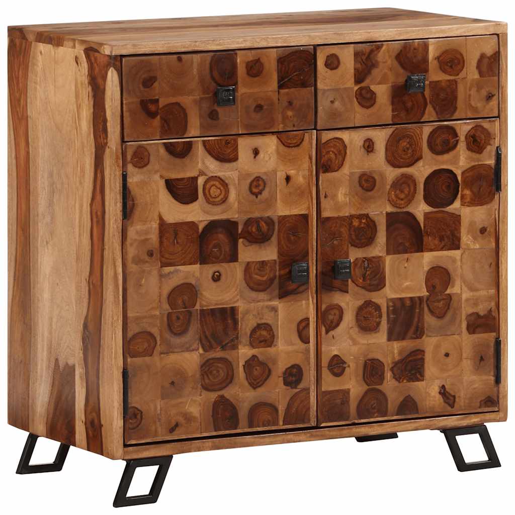 tömör kelet-indiai rózsafa tálaló 65 x 35 x 65 cm