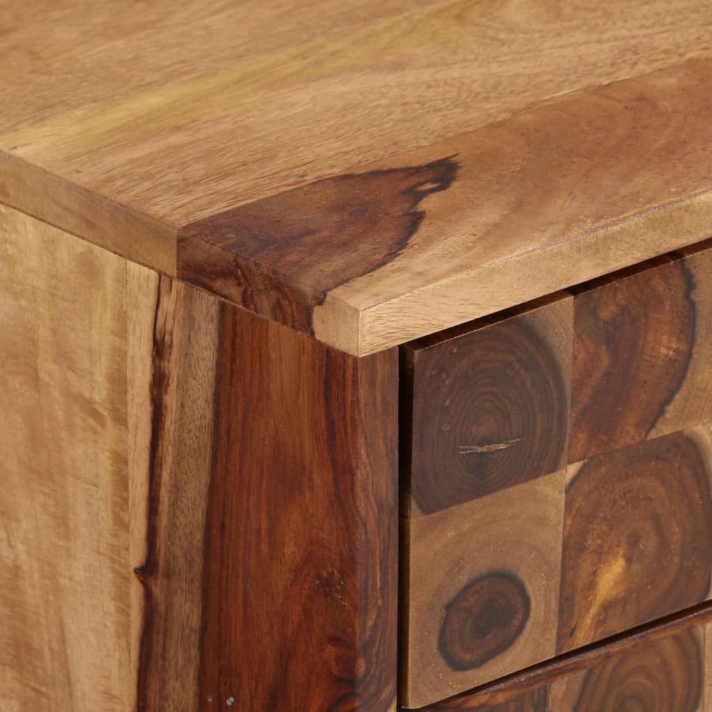 Příborník, masivní sheeshamové dřevo, 65x35x65 cm