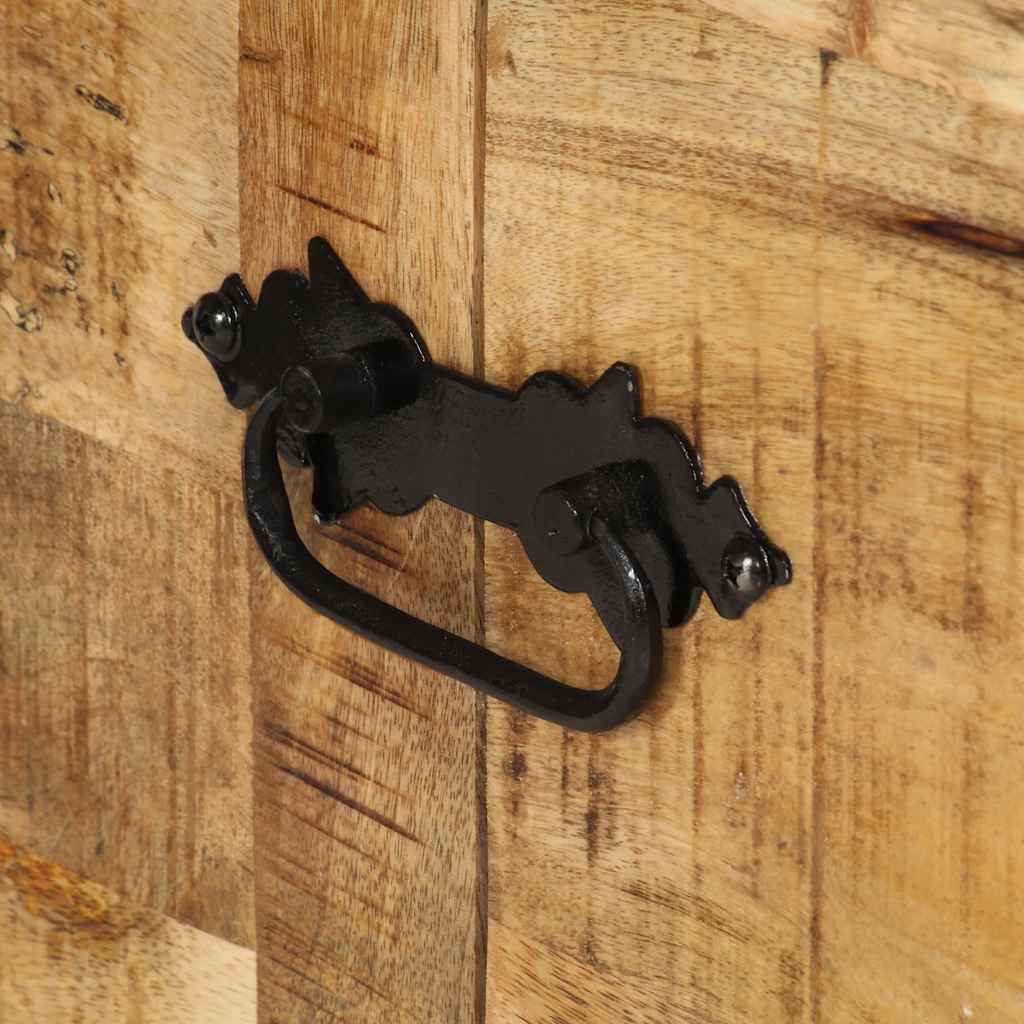 Table Basse Bois De Manguier Brut 70 X 70 X 40 Cm VidaXL 20 width=274