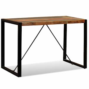 vidaXL s&ouml;&ouml;gilaud taastatud puidust 120 cm
