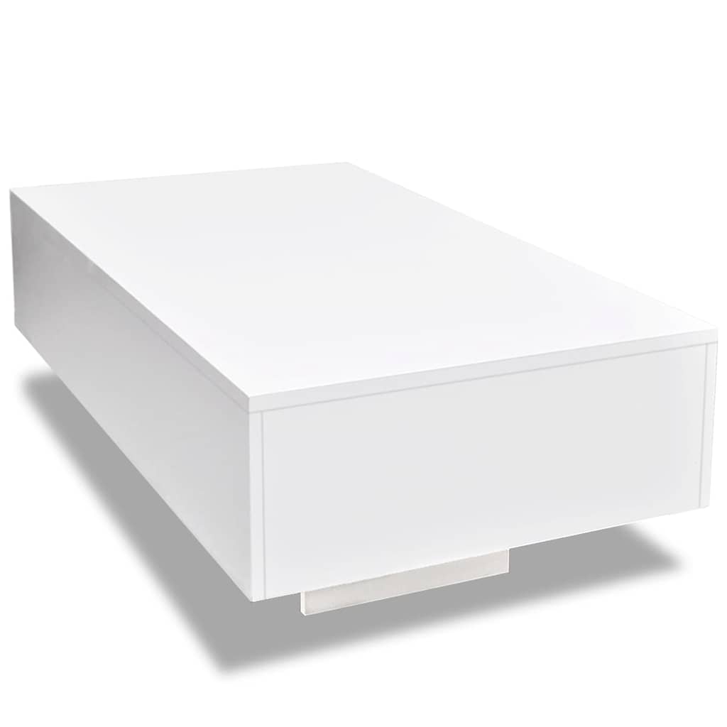 

vidaXL Coffee Table High Gloss White