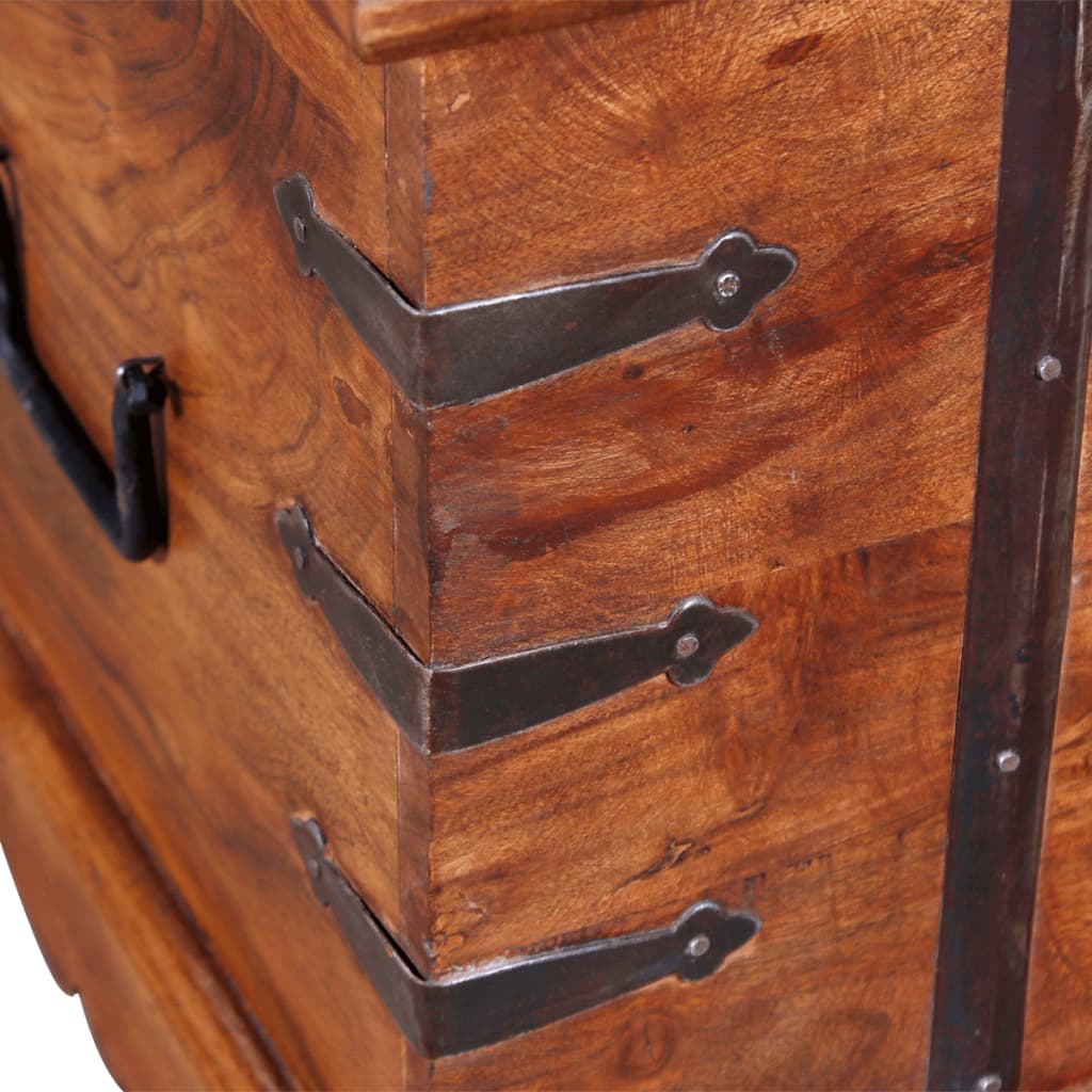 vidaXL Storage Chest Solid Wood