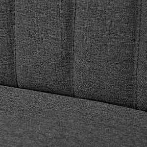 Pohovka textil 117 x 55,5 x 77 cm tmavě šedá - obrázek 6