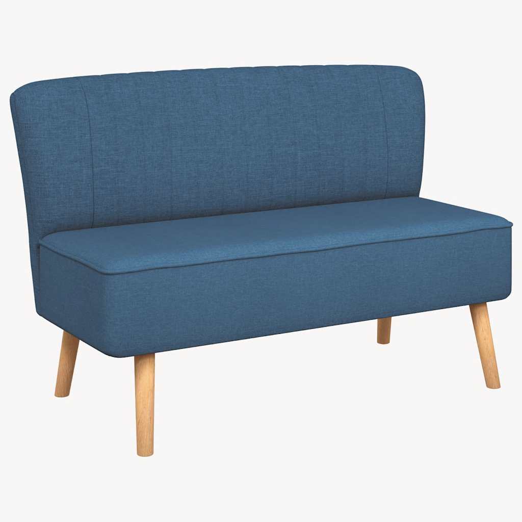 Thumbnail - vidaXL Sofa Stoff 117x55,5x77 cm Blau
