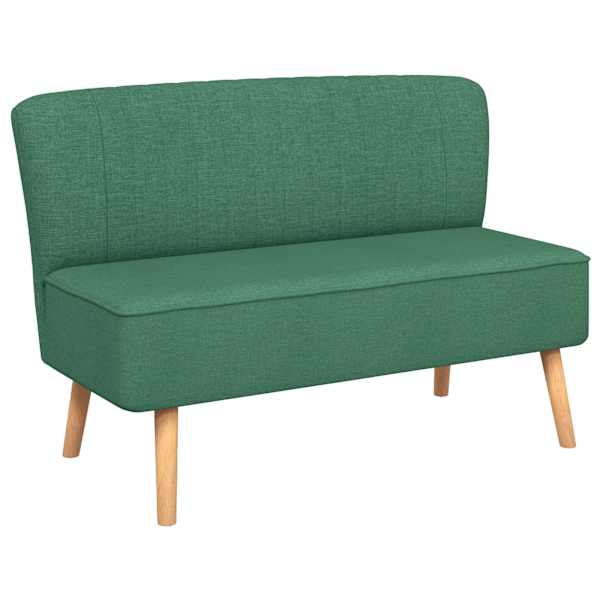 vidaXL diivan kangast, 117 x 55,5 x 77 cm, roheline