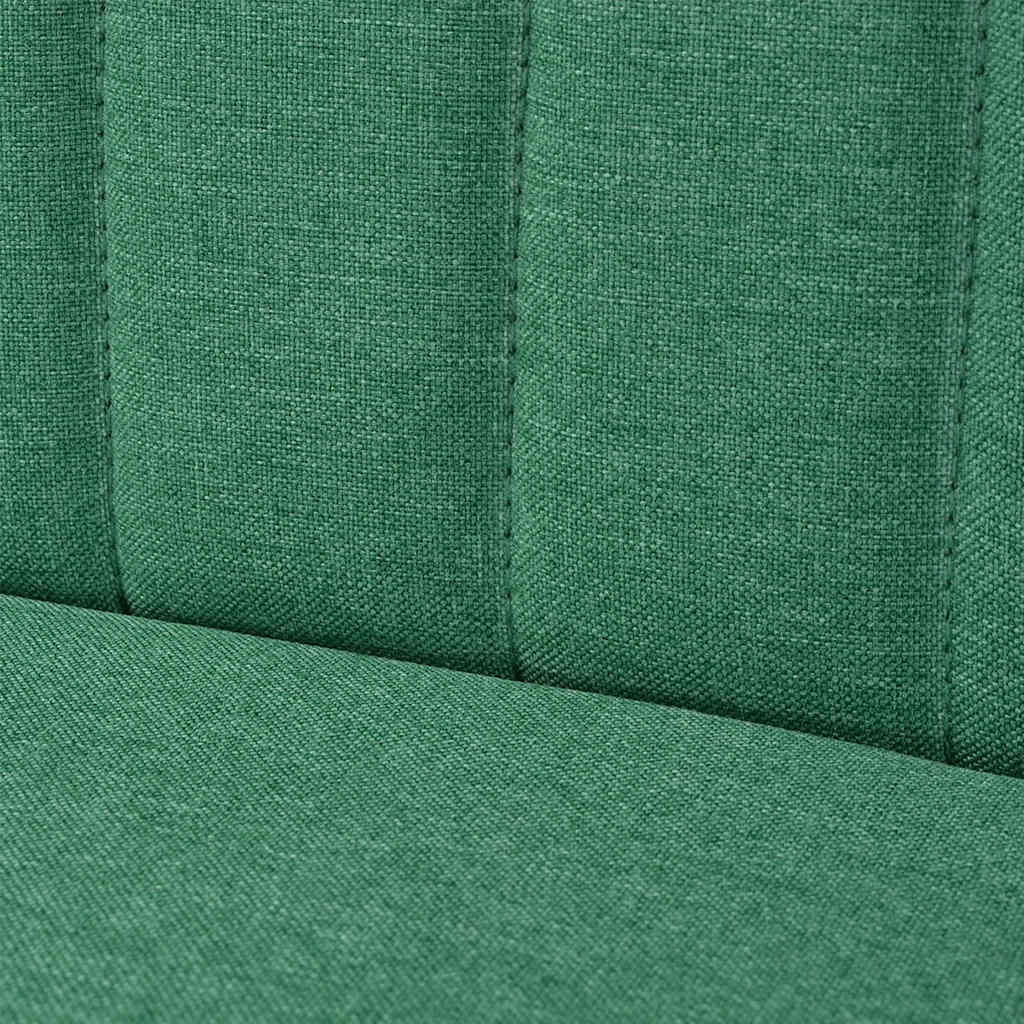 stofsofa 117x55,5x77 cm grøn - Billede 6