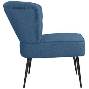 Koktejlová židle zelená textil - obrázek 3