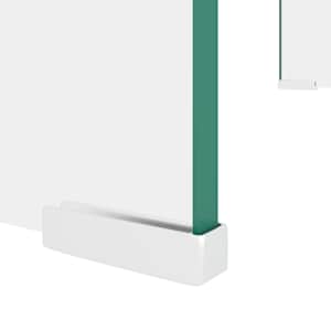 TV stolek / podstavec na monitor sklo čiré 60x25x11 cm - obrázek 5