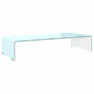 TV stolek / podstavec na monitor sklo zelený 60 x 25 x 11 cm - obrázek 2