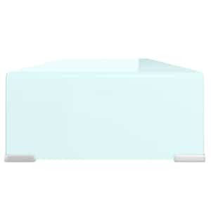 TV stolek / podstavec na monitor sklo zelený 80 x 30 x 13 cm - obrázek 4