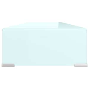TV stolek / podstavec na monitor sklo zelený 90 x 30 x 13 cm - obrázek 4