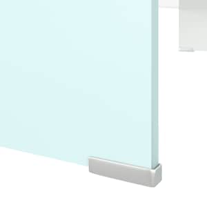 TV stolek / podstavec na monitor sklo zelený 90 x 30 x 13 cm - obrázek 5