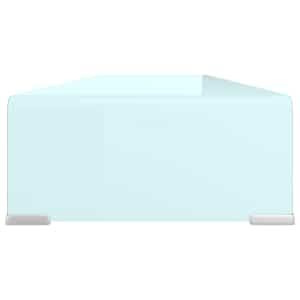 TV stolek / podstavec na monitor sklo zelený 100 x 30 x 13 cm - obrázek 4