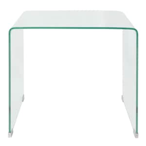Konferenční stolek tvrzené sklo 49,5x50x45 cm čiré - obrázek 2