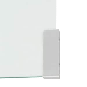 Konferenční stolek tvrzené sklo 98x45x30 cm čiré - obrázek 5