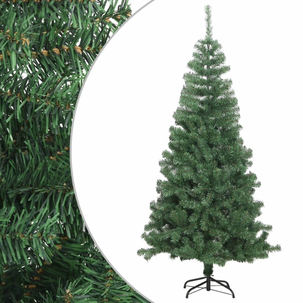 Image of vidaXL Artificial Christmas Tree L 240 cm Green