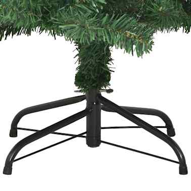 vidaXL Árvore de natal artificial L, 240 cm, verde[5/6]