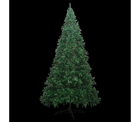 vidaXL Árvore de natal artificial XXL, 400 cm, verde