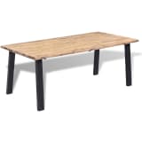 vidaXL Dining Table Solid Acacia Wood 66.9"x35.4"x29.5"