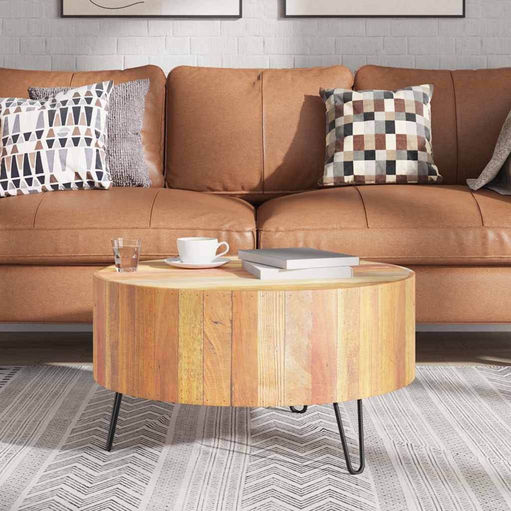 vidaXL Salontafel massief gerecycled hout afbeelding