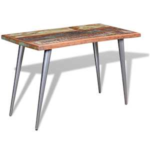 vidaXL s&ouml;&ouml;gilaud taastatud puidust 120 x 60 x 76 cm