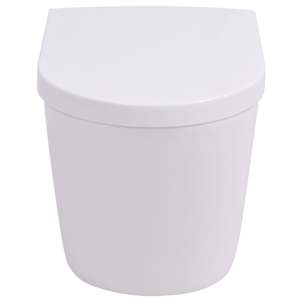 Závěsné WC keramické bílé - obrázek 5
