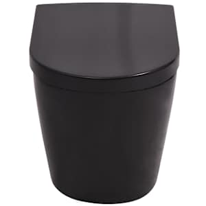 Závěsné WC keramické černé - obrázek 5