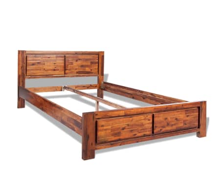 Vidaxl Bed Frame Solid Acacia Wood Brown 180x200 Cm 6ft Super King Vidaxl Bed Frame Solid Acacia Wood Brown 180x200 Cm 6ft Super King 2 9
