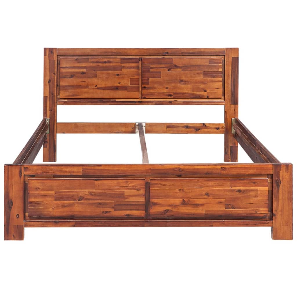 

vidaXL Bedframe massief acaciahout bruin 180x200 cm