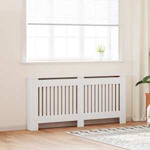 Pokrov za radiator bele barve MDF 172 cm