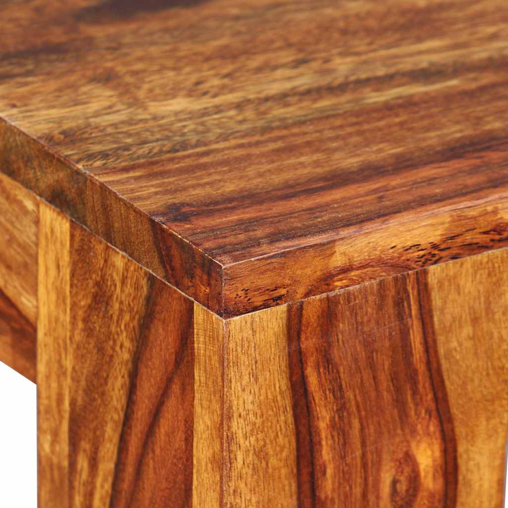 Bench Wooden House Hallway Entryway Hall Bench Solid Wood Acacia vidaXL - Picture 9 of 10