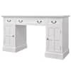 vidaXL laud, valge 140 x 48 x 80 cm