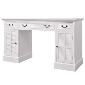 vidaXL laud, valge 140 x 48 x 80 cm