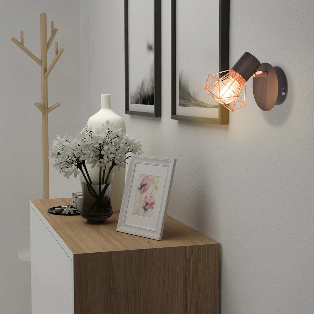 Thumbnail - vidaXL Wandleuchten 2 Stk. mit 2 LED-Glühlampen 8 W