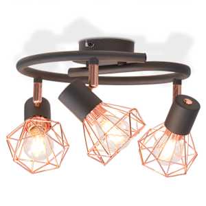 vidaXL laelamp 3 LED-h&otilde;&otilde;glambiga 12 W