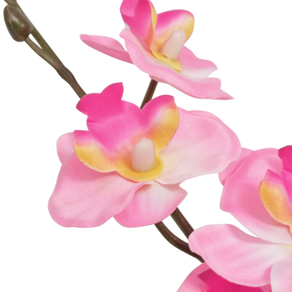 Künstliche Orchidee mit Topf 30 cm Rosa