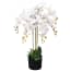  vidaXL cserepes fehér műorchidea 75 cm termék 2. képe