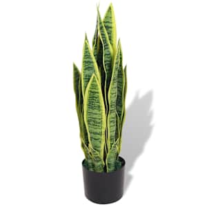 vidaXL kunsttaim havisaba potiga, 65 cm, roheline