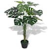 vidaXL kunsttaim monstera potiga 70 cm, roheline