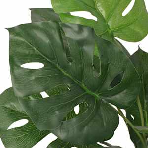 Umělá rostlina monstera s květináčem 70 cm zelená - obrázek 2