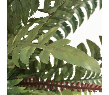 vidaXL Kunstig bregne med potte 60 cm grønn