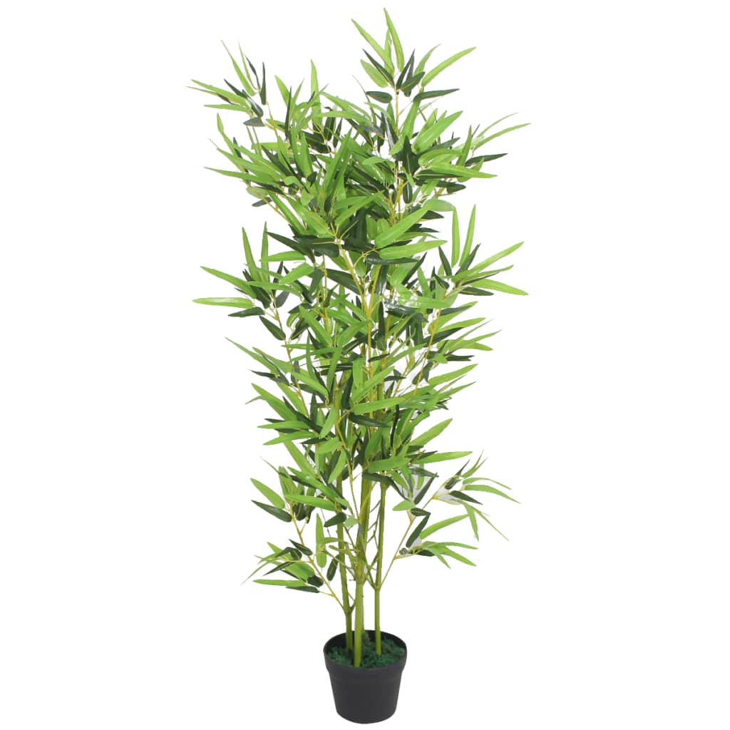 Künstliche Bambuspflanze mit Topf 120 cm Grün kaufen