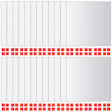 vidaXL Speilfliser 24 stk kvadrat glass