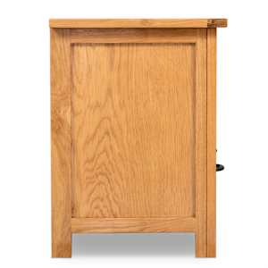 TV stolek 90 x 35 x 48 cm masivní dubové dřevo - obrázek 4