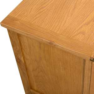 TV stolek 90 x 35 x 48 cm masivní dubové dřevo - obrázek 5