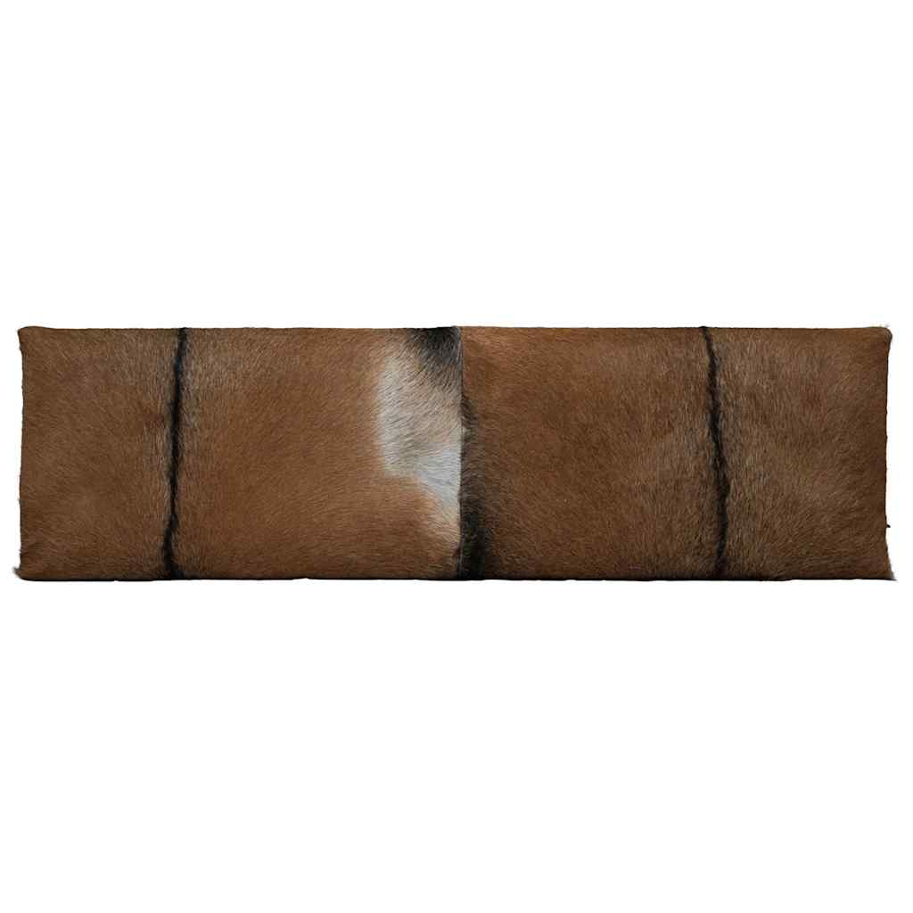 Panca In Vera Pelle E Teak VidaXL 15 width=274